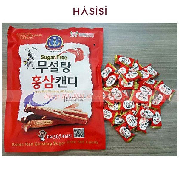 Kẹo Sâm Không Đường KOREAN RED GINSENG/GINCOOP - 500g