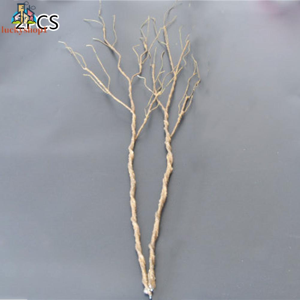 Set 2 Cành Cây Chết Nhân Tạo Làm Từ Xốp Dùng Trang Trí Nội Thất