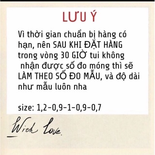 Móng tay giả,móng úp cao cấp