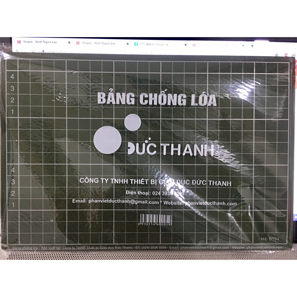 5 Bảng học sinh Bảng gỗ viết phấn Đức Thanh cỡ nhỏ cỡ đại