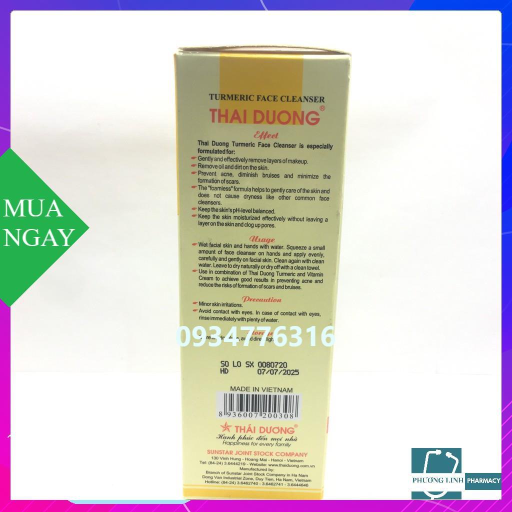 sữa rửa mặt nghệ thái dương tuýp 90 g