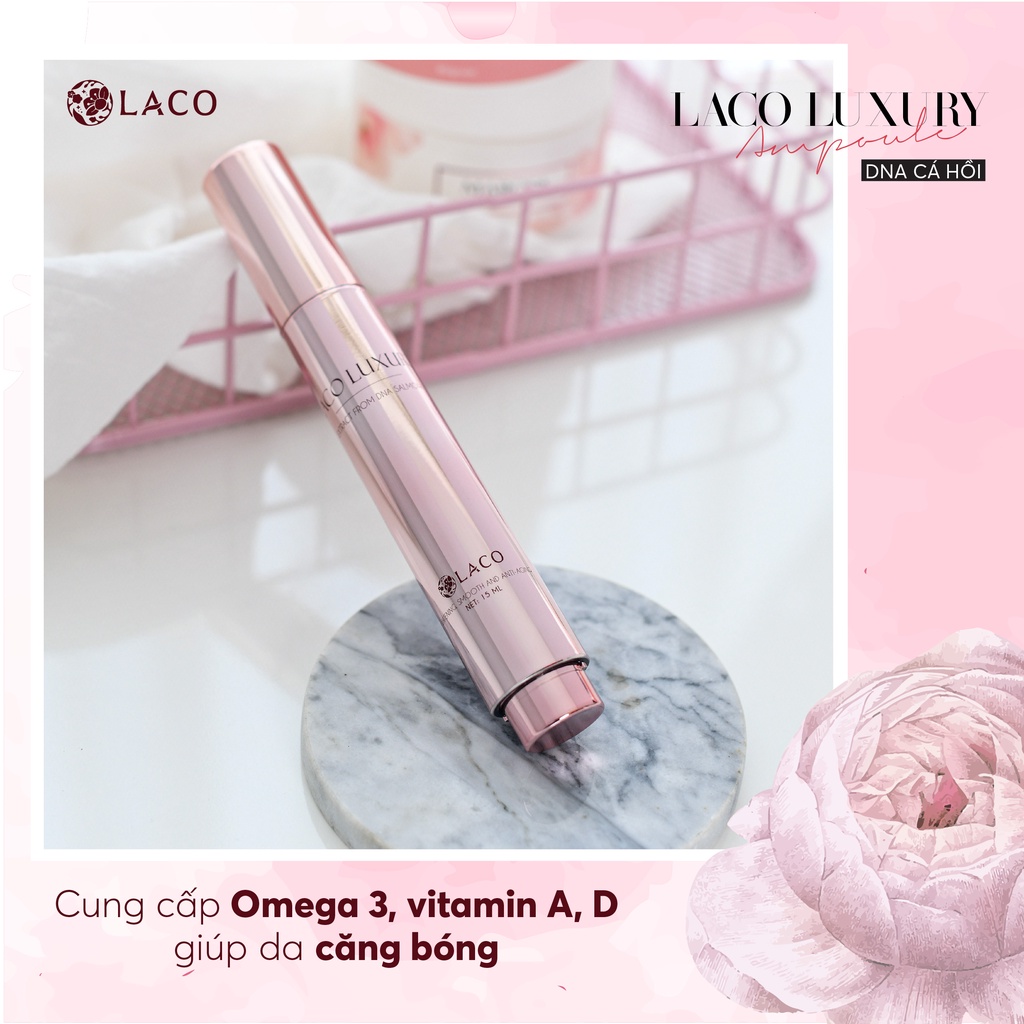 Dưỡng Ban Đêm Luxury Ampoule DNA Laco + KÈM QUÀ TẶNG