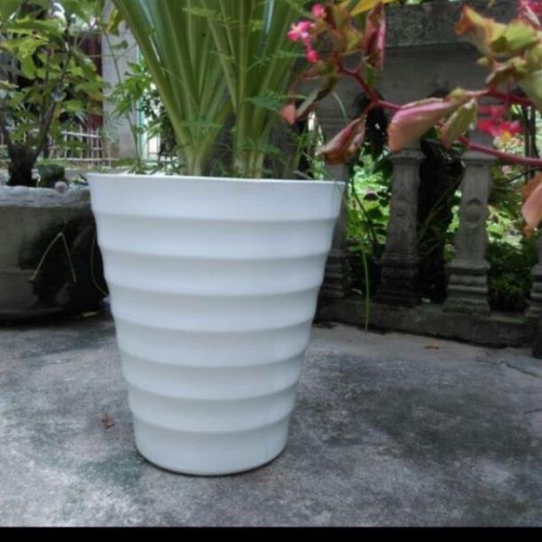 Chậu nhựa Tròn cm trồng cây thật ,cây giả đủ size