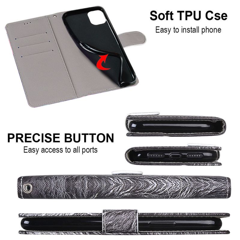 Vỏ Bao Da Điện Thoại Nắp Lật Kèm Ngăn Đựng Thẻ Khóa Nam Châm Cho Samsung Galaxy S10 S10 Plus S9 S9 Plus S8 S7 Note20 Ultra Note20 10 9 Ốp