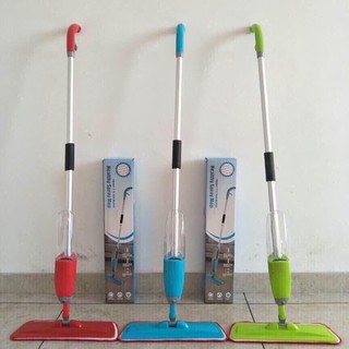 Cây lau nhà cán dài kèm bình xịt