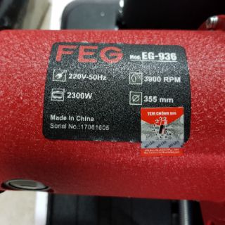 Máy cắt sắt FEG