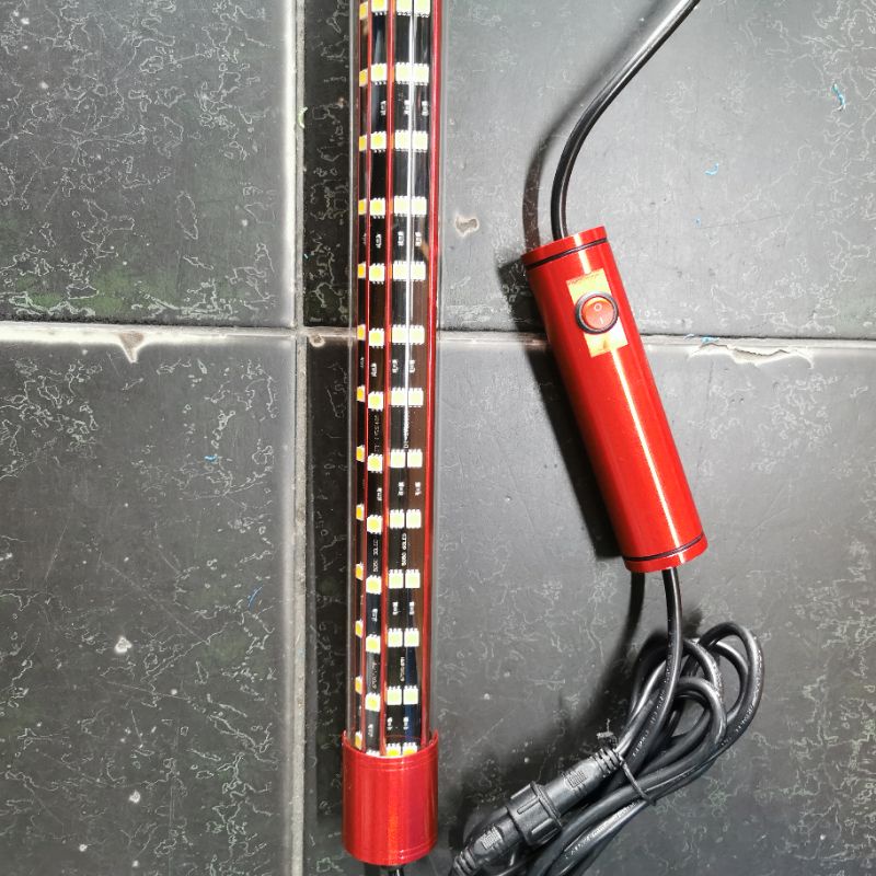 Đèn No1 5 hàng Bóng Ny Aquarium đỏ cá không đỏ nước