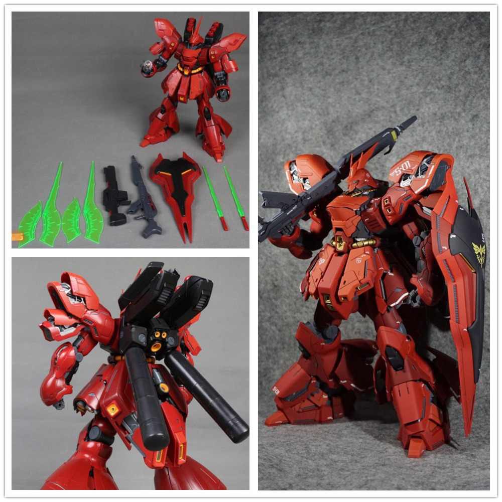 Mô hình Gundam MG MSN-04 Sazabi Ver.Ka 6631 Daban tặng decal + đèn Led từ tính thay đổi chế độ