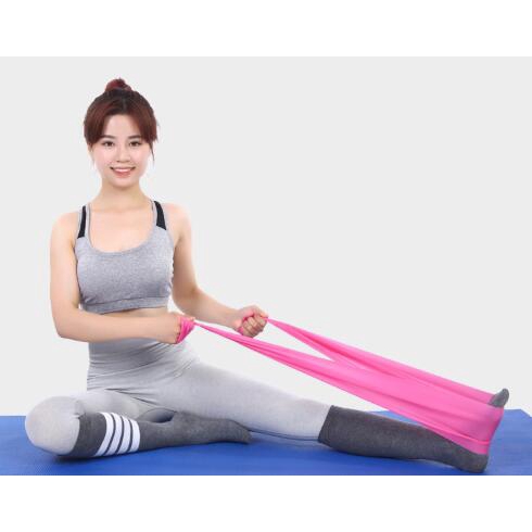 Dây đai kháng lực bằng cao su chuyên dụng cho hoạt động thể thao/ Yoga