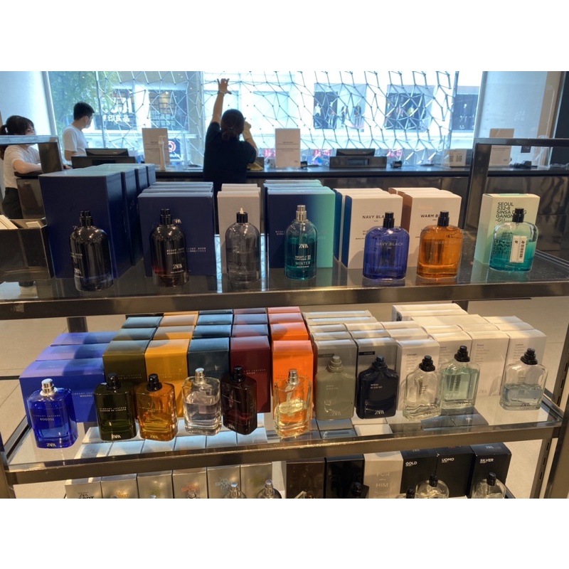 Tách set nước hoa nam ZARA MAN GOLD, SILVER 100ml ko box