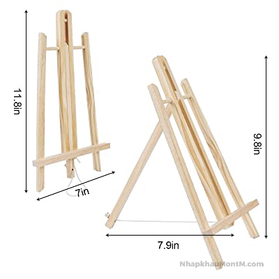 Giá vẽ gỗ mini để bàn trưng bày Mont Marte cỡ nhỏ Signature Tabletop Display Easel - Small 30x19x16 (cm)