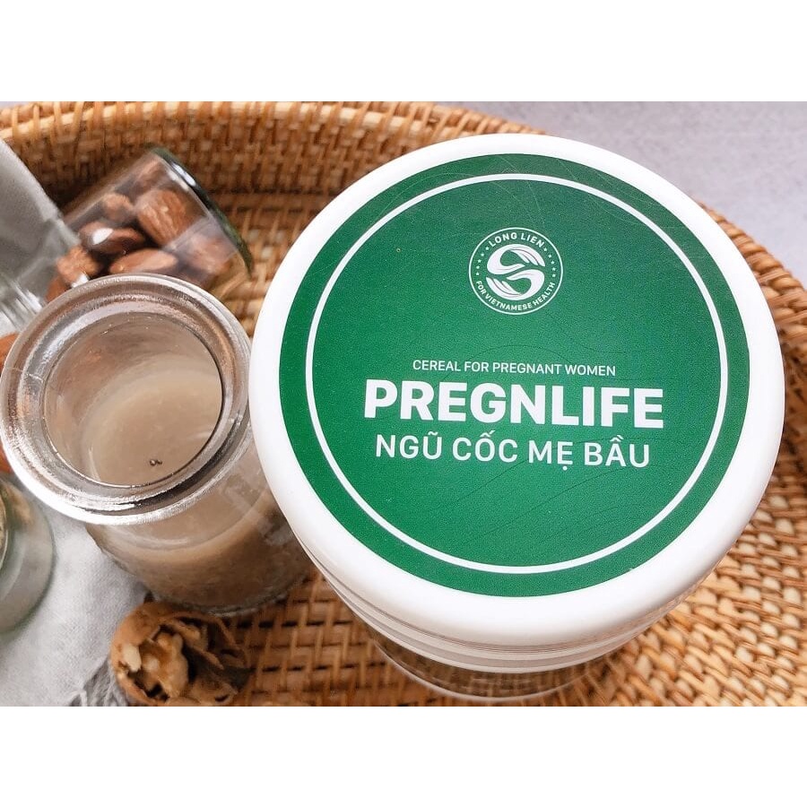 Ngũ Cốc Mẹ Bầu Long Liên Pregnlife  (500gr) - Ngũ Cốc Dinh Dưỡng Con Tăng Cân Đều Đặn | LOLIFOOD