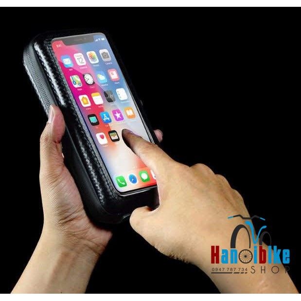 Túi để điện thoại trên khung xe đạp Wildman loại vắt 2 bên | BigBuy360 - bigbuy360.vn