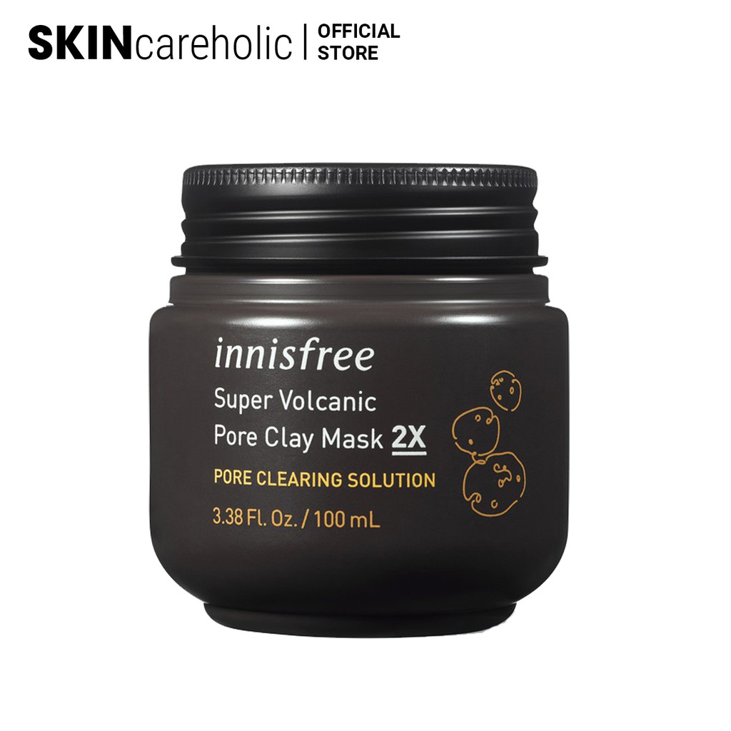 Mặt Nạ Tro Núi Lửa Innisfree Super Volcanic Pore Clay Mask 2X