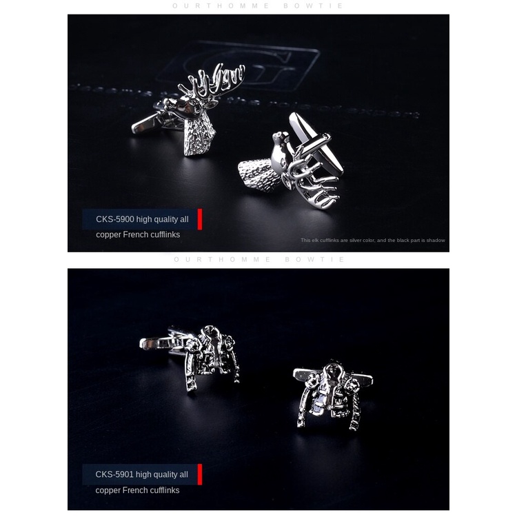 Khuy Măng Sét Áo Sơ Mi Nam Phong Cách Pháp Sang Trọng