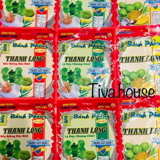 Bánh tráng sữa đặc sản Bến Tre dạng bánh phồng nước cốt dừa Thanh Long nhiều vị
