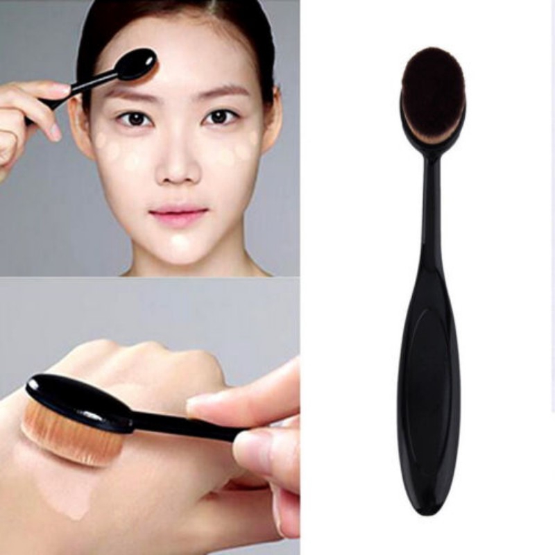 Cọ đánh kem nền đầu hình bầu dục chuyên dụng chất lượng cao