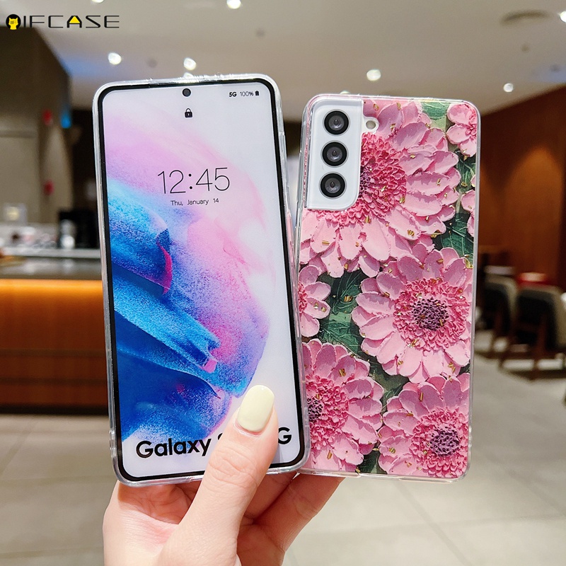 Ốp Điện Thoại Mềm Trang Trí Kim Tuyến Nhiều Màu Cho Samsung Galaxy S21 S20 Plus Ultra FE S21+ S20+ S21FE S20FE