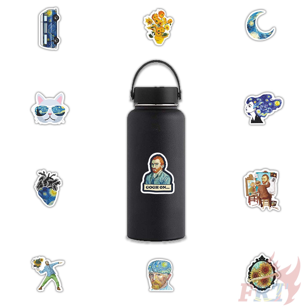 ❉ Vincent Willem van Gogh - Series 02 Stickers ❉ 50Pcs/Set DIY Fashion Decals Doodle Stickers