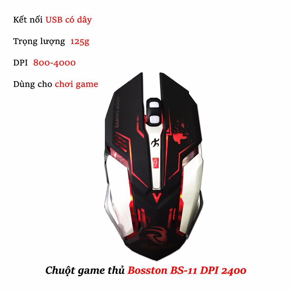 Chuột game thủ Bosston BS-11 DPI 2400