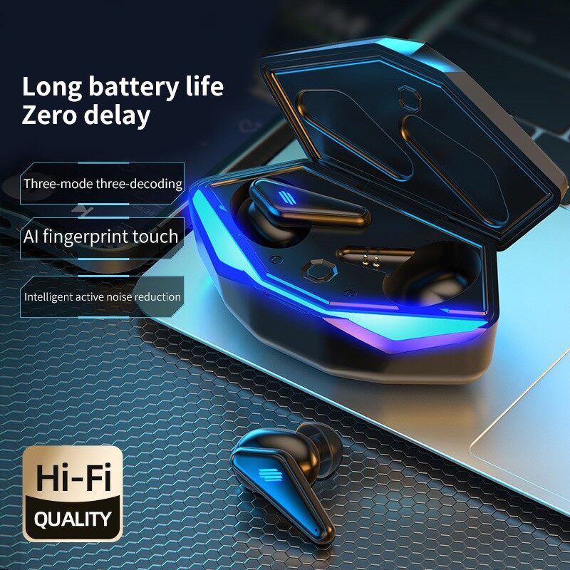Tai Nghe Bluetooth Không Dây Fw K-33 TWS Chống Tiếng Ồn Kèm Hộp Sạc Ốp