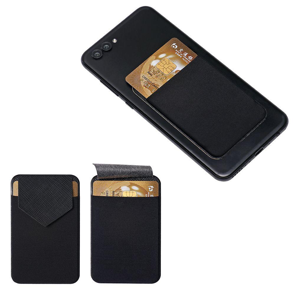 MAYSHOW New Phone Card Holder Fashion Slim Pocket Cell phone Pocket Adhesive Sticker Universal Lycra Elastic Wallet Case/Multicolor