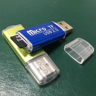 ĐẦU LỌC THẺ LOẠI VỎ NHÔM XỊN - Đầu Đọc Thẻ Nhớ MicroSD Vỏ Nhôm Có Đèn Báo