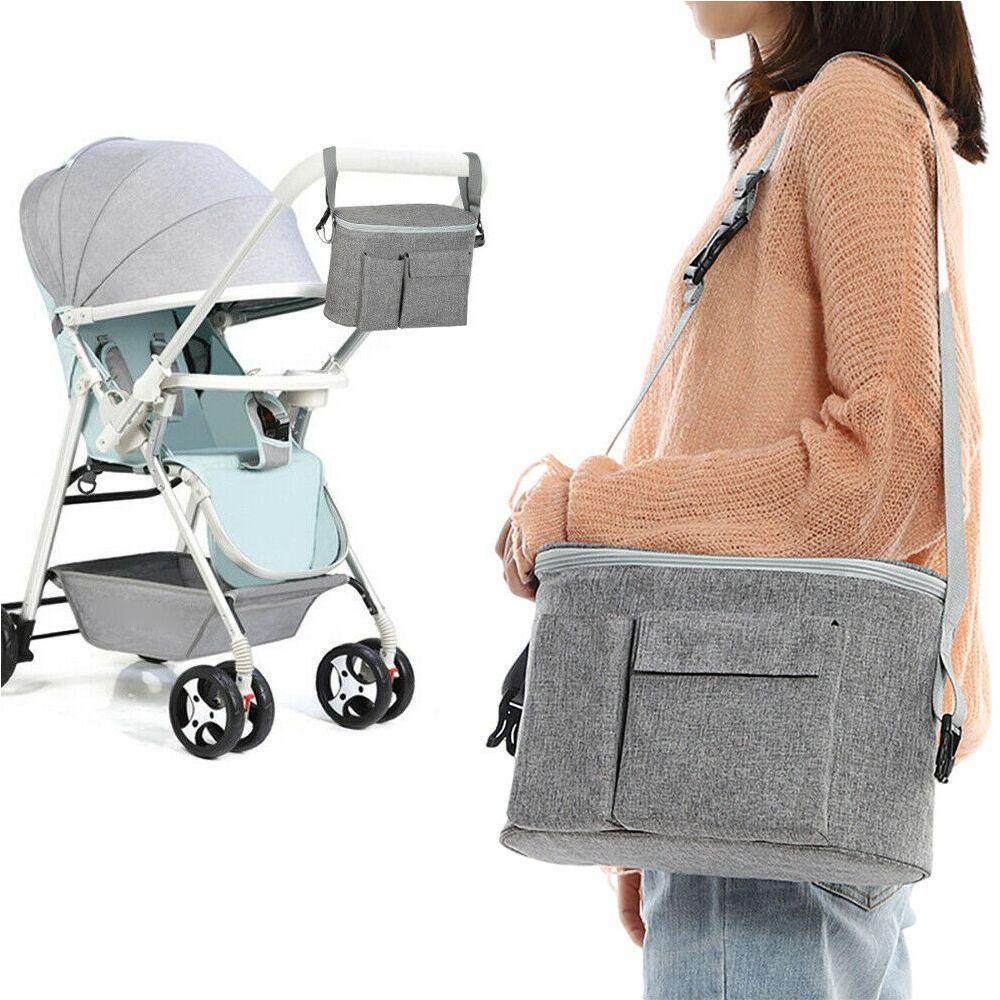 Túi Đựng Đồ Dùng Cỡ Lớn Treo Xe Đẩy Em Bé Tiện Dụng