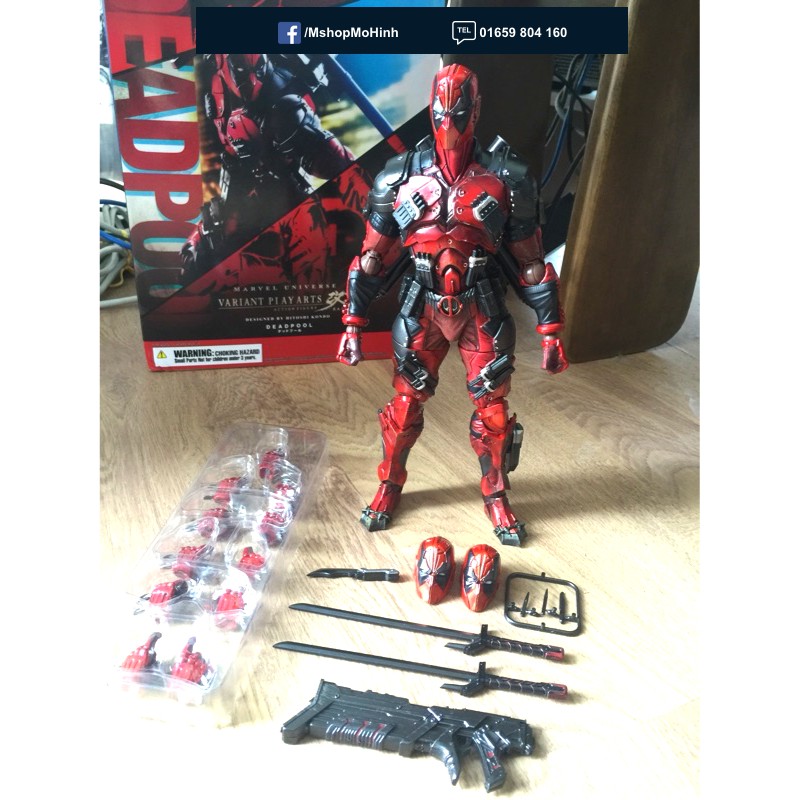 Mô Hình đồ chơi nhân vật PAK Deadpool  Play Art Kai PAK- cao khoang 26cm