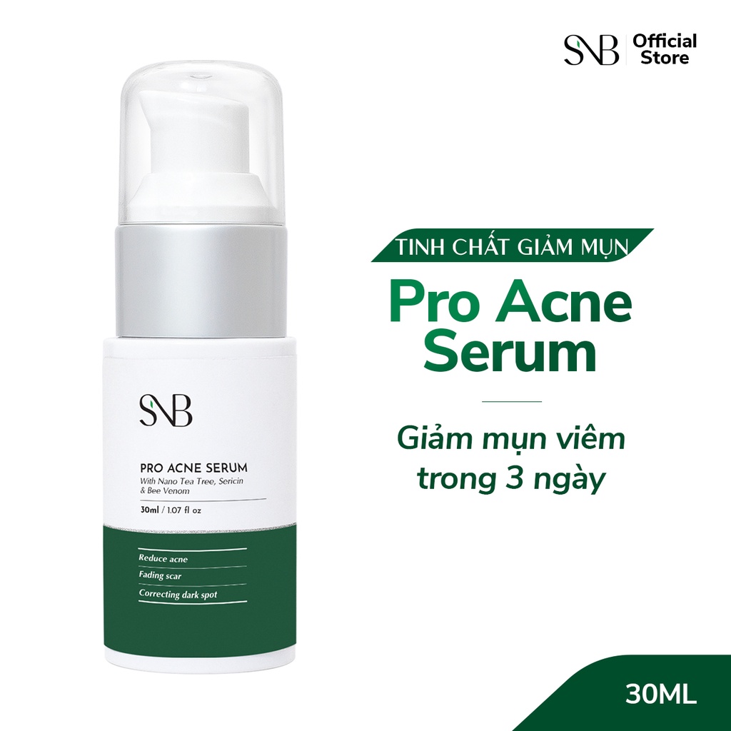 Serum Giảm Mụn SNB PRO ACNE SERUM 30ml