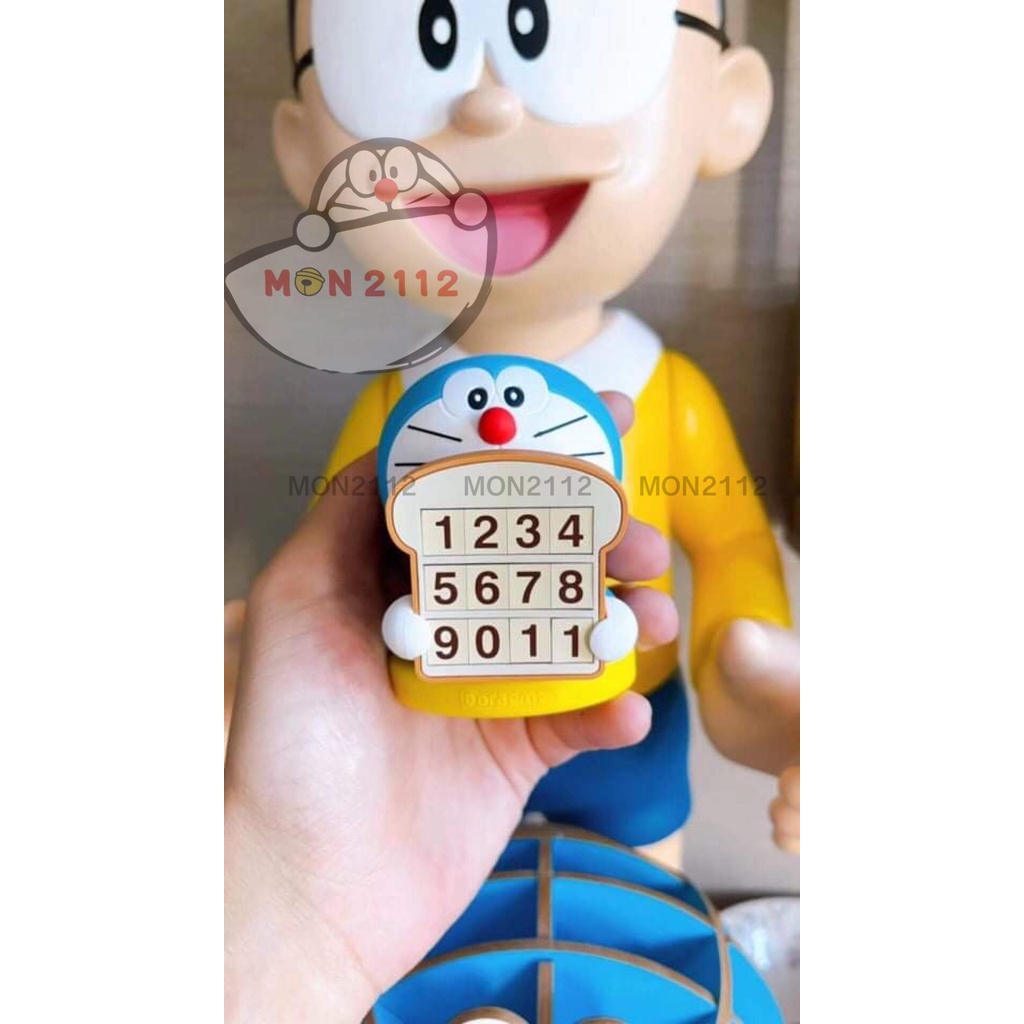 Mô hình Doraemon Doremon trang trí gắn số