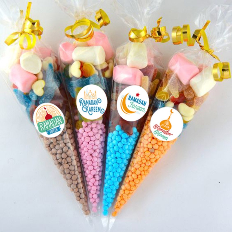 Set 120 Miếng Dán Hình Mặt Trăng / Cừu Cho Thẻ Tráng Miệng