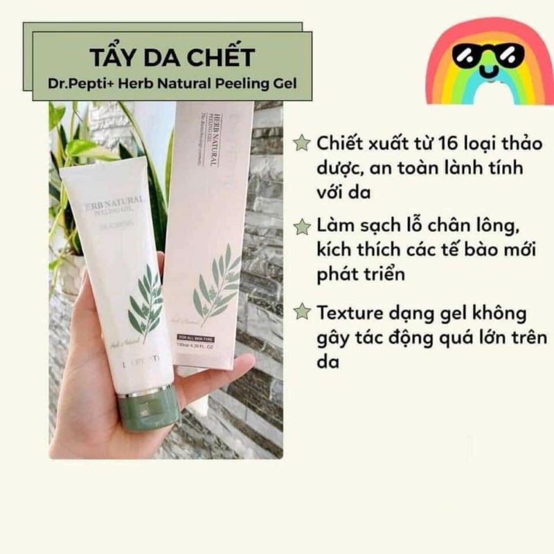 Chính Hãng - Tẩy tế bào chết DR.Pepti+