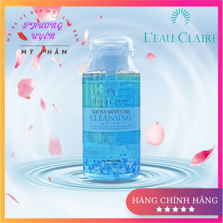 Nước Tẩy Trang 300ml 💯CHÍNH HÃNG HÀN QUỐC💯 Hòa Tan Nhanh Chóng Lớp Trang Điểm Mà Vẫn Dịu Nhẹ, Phù Hợp Với Mọi Loại Da