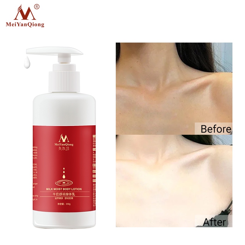 Sữa Dưỡng Thể MeiYanQiong Cân Bằng Độ Ẩm Giúp Dưỡng Trắng Và Mịn Da dưỡng ẩm White phù hợp cho mọi loại da Body Lotion 250g