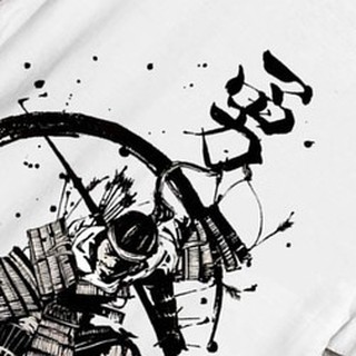 Áo Thun unisex In 2 Mặt Samurai Nhật Bản