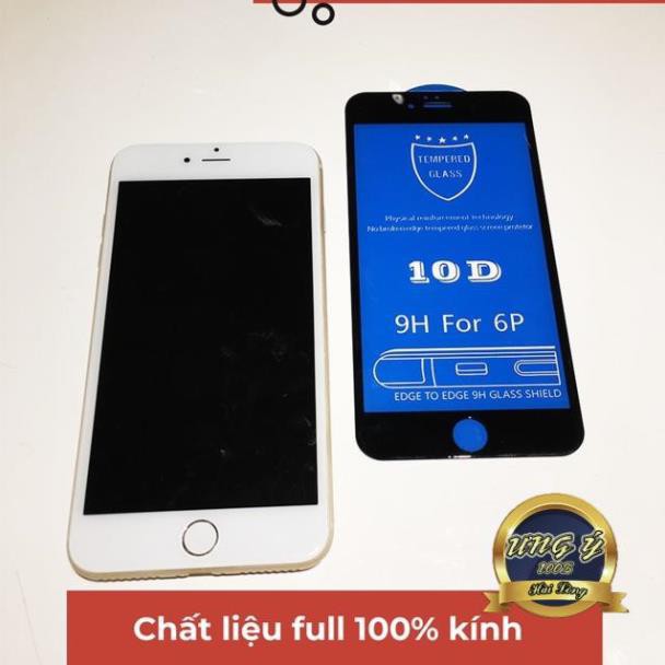 [ iphone 6 đến iphone 11 Pro Max ] Kính cường lực 10D nền xanh full màn nguyên khối