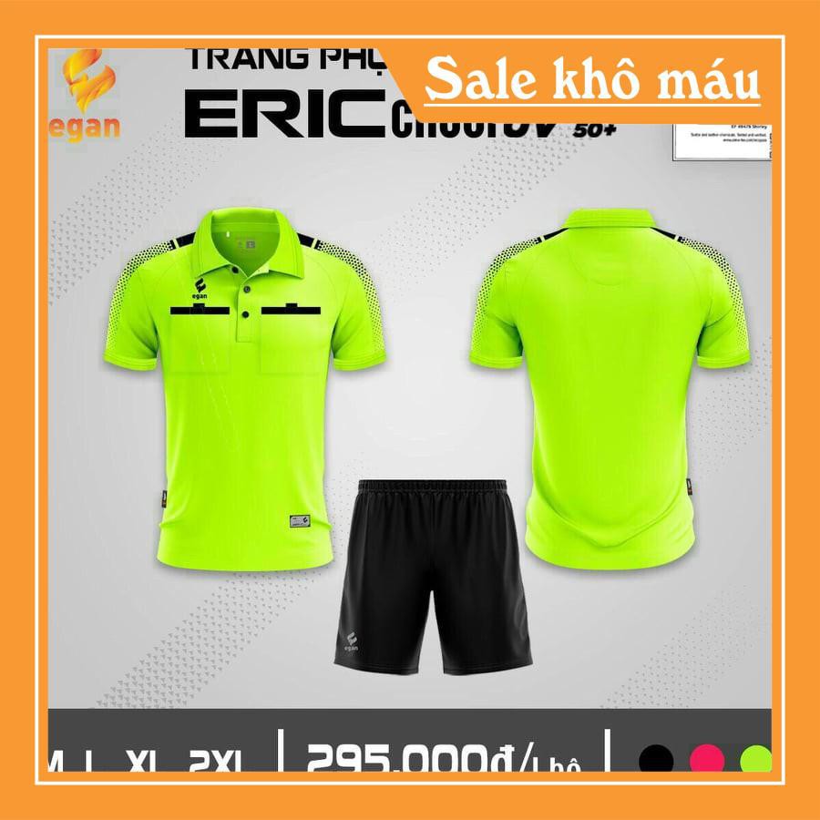 [ Rẻ vãi Chưởng ] Quần áo bóng đá trọng tài Eric UV,quần áo thể thao chính hãng 3 màu đẹp nhất 2021