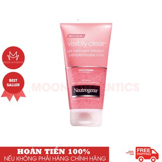 Sữa Rửa Mặt Neutrogena Visibly Clear Gel Nettoyant Pamplemousse Rose Exfoliant