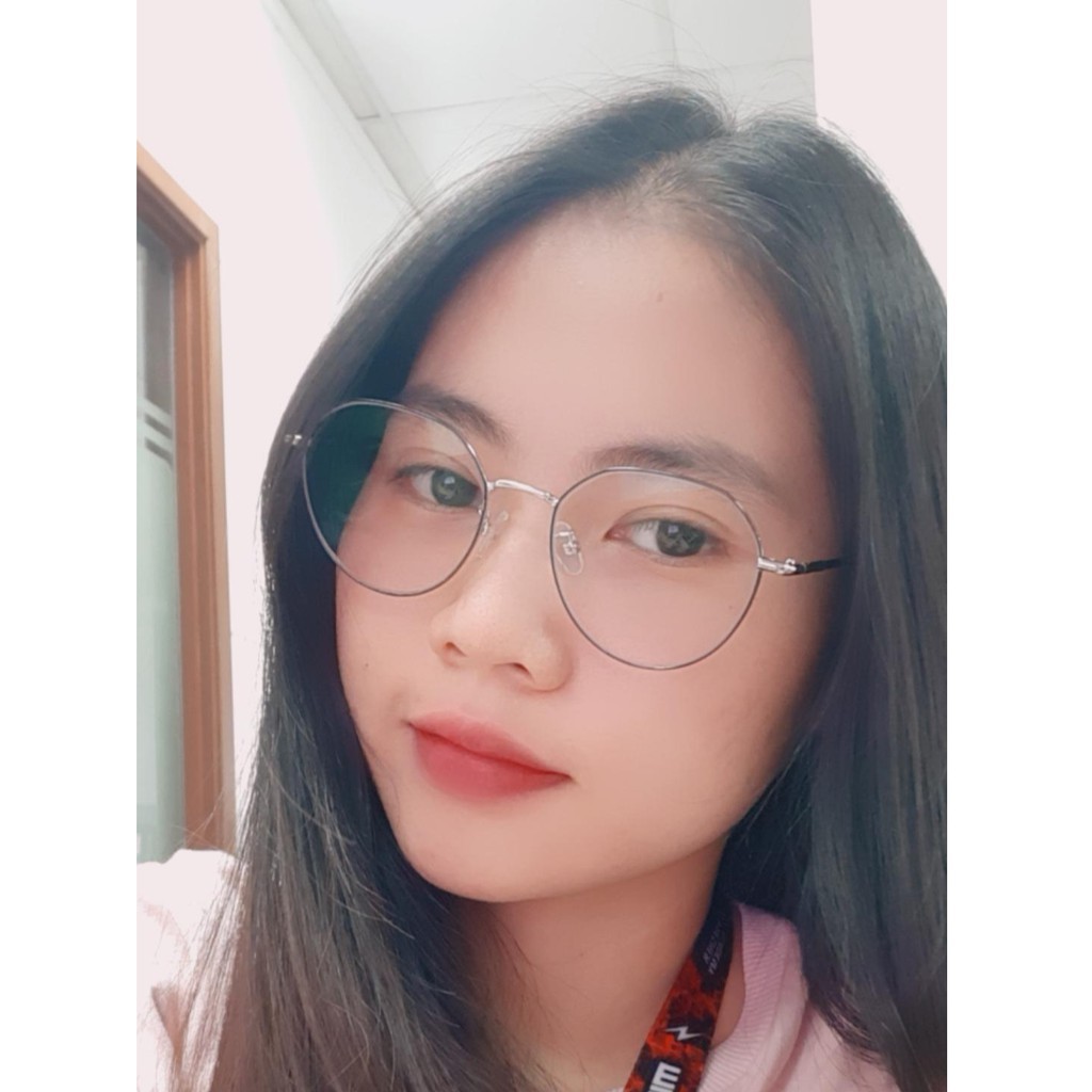Cắt kính mắt cận-loạn  Gọng kính cận tròn 2984 Liup Eyewear