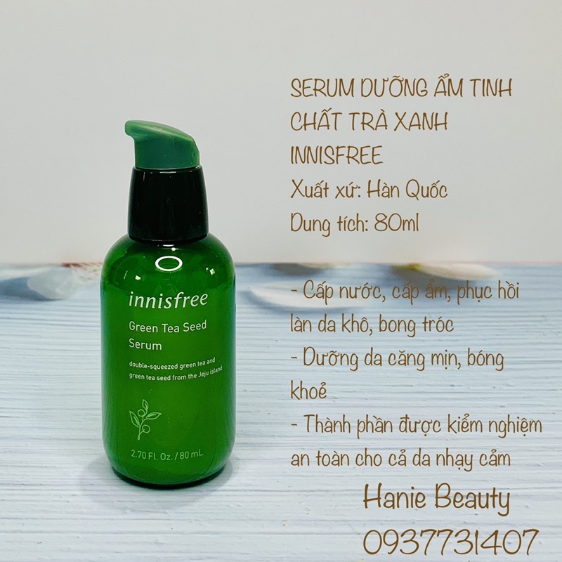 Tinh chất dưỡng ẩm trà xanh Innisfree