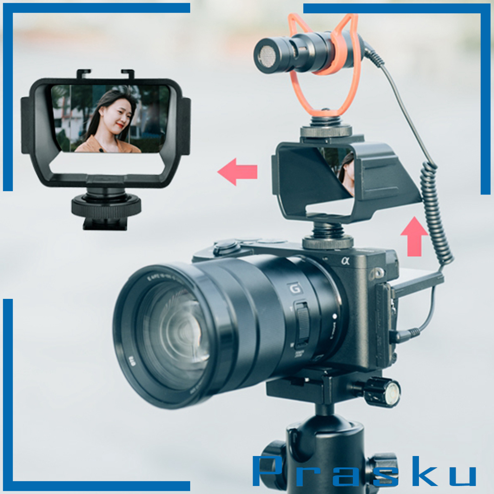 SONY Khung Kẹp Điện Thoại Hỗ Trợ Chụp Ảnh Selfie