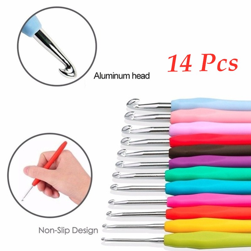Móc đan len thủ công 14 kích thước