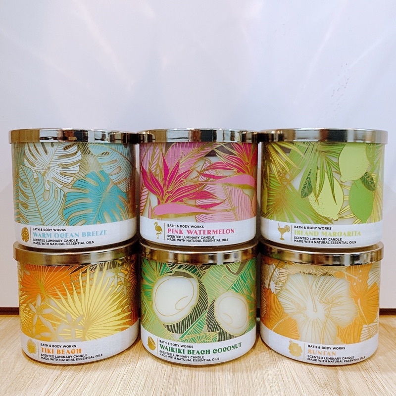 (link 2/4) nến thơm 3 bấc bath &amp; body works