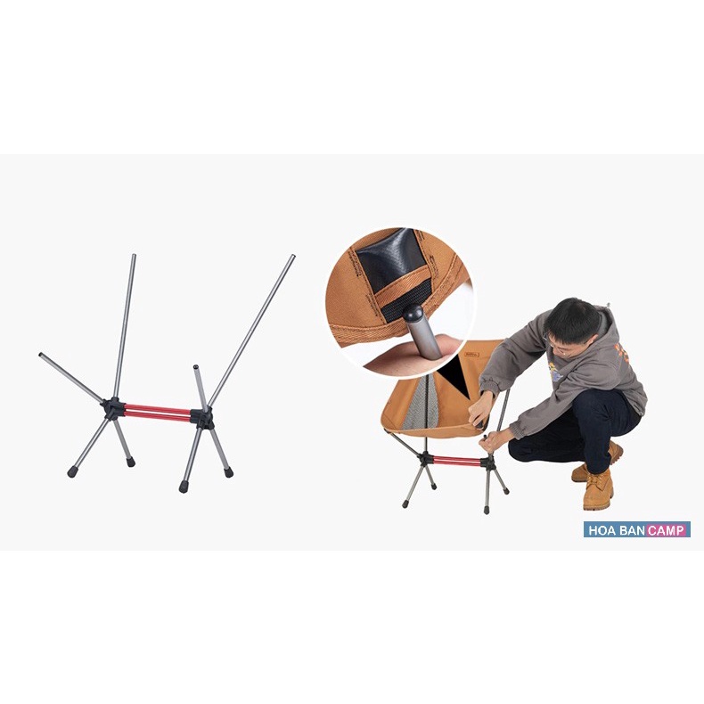 Ghế Dã Ngoại Lưng Trung NatureHike NH20JJ035 | YL09