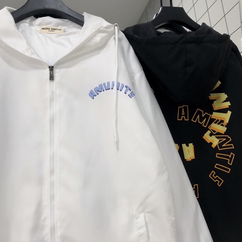 Áo Khoác Jacket Form Rộng NIT Vải Dù Trượt Nước Phong Cách Ulzzang - 84unisex