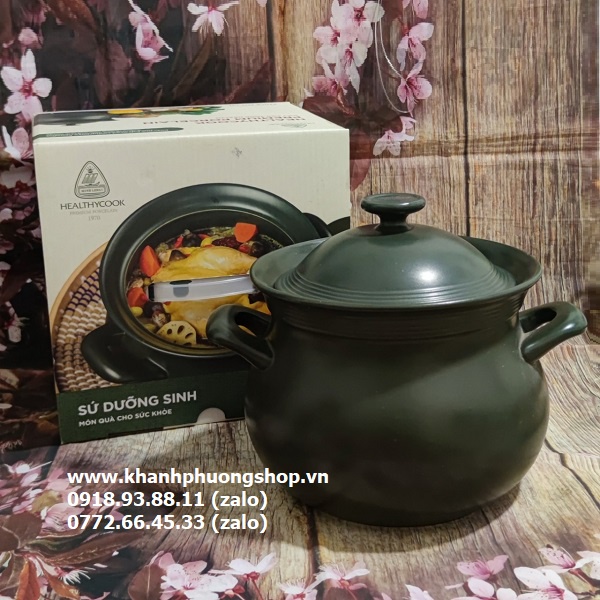 Nồi Sứ Dưỡng Sinh Minh Long Healthy Cook Hathor 7.1 L