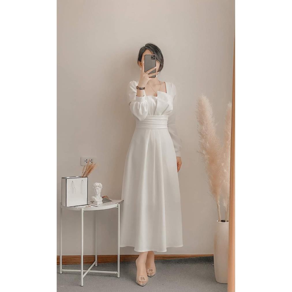 Đầm dự tiệc xòe tay phồng cách điệu Julliet Dress [HÀNG CÓ SẴN]  ཾ