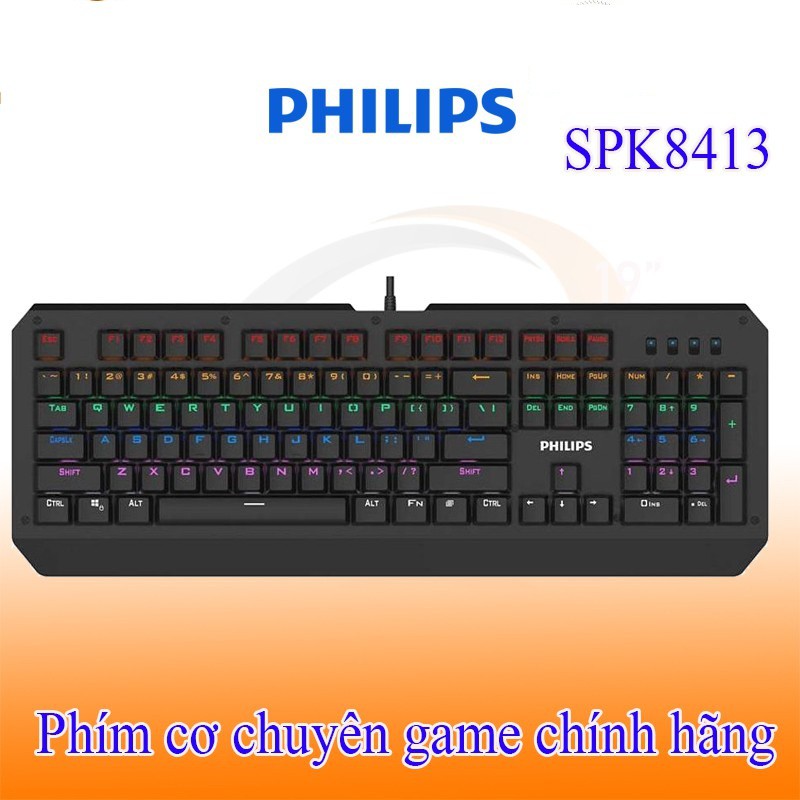 [Mã 267ELSALE hoàn 7% đơn 300K] Phím cơ SPK8413(USB)