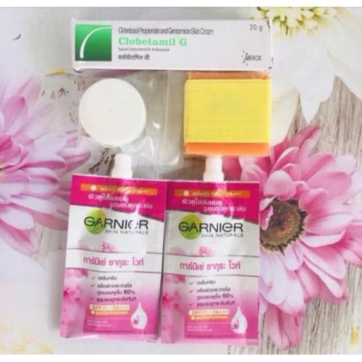 Bộ Ngừa Nám Clobetamilg Garnier Tem 3day Thái Lan